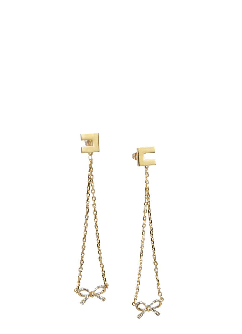 Elisabetta Franchi Earrings With Bow