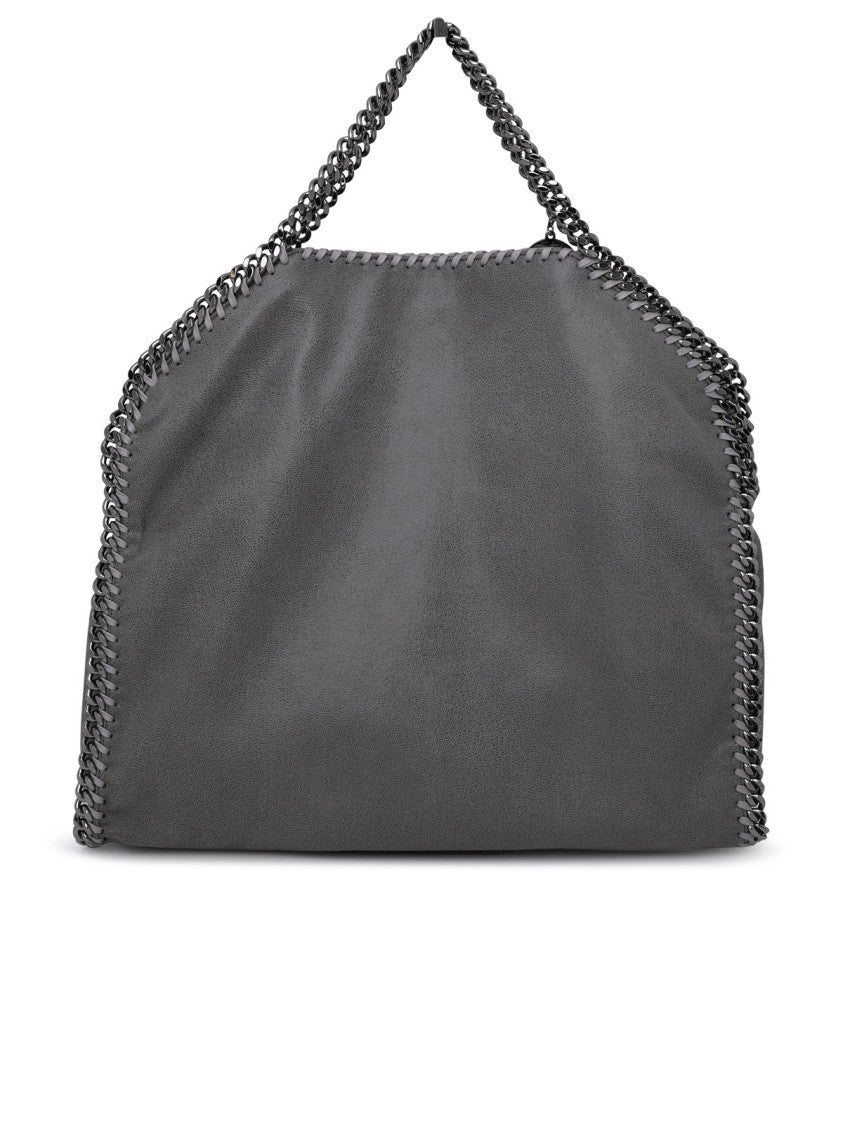 Stella Mccartney Grey Polyester 3 Chain Falabella Bag