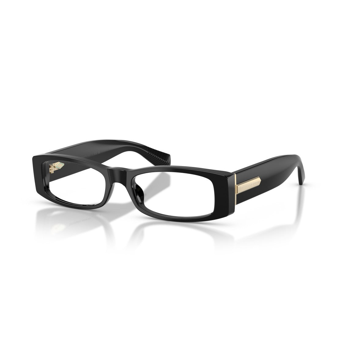 Tiffany & Co. 0Tf2294u Rectangular Eyeglasses In Black Acetate