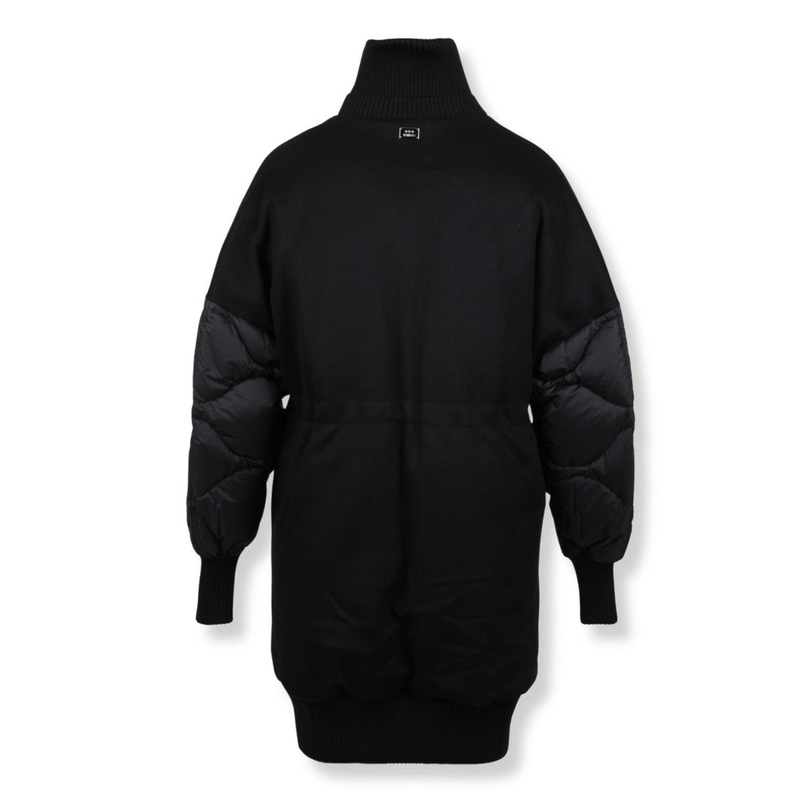 Tatras Structured Neutrals Down Jacket With High Collar And Front Zip Closure