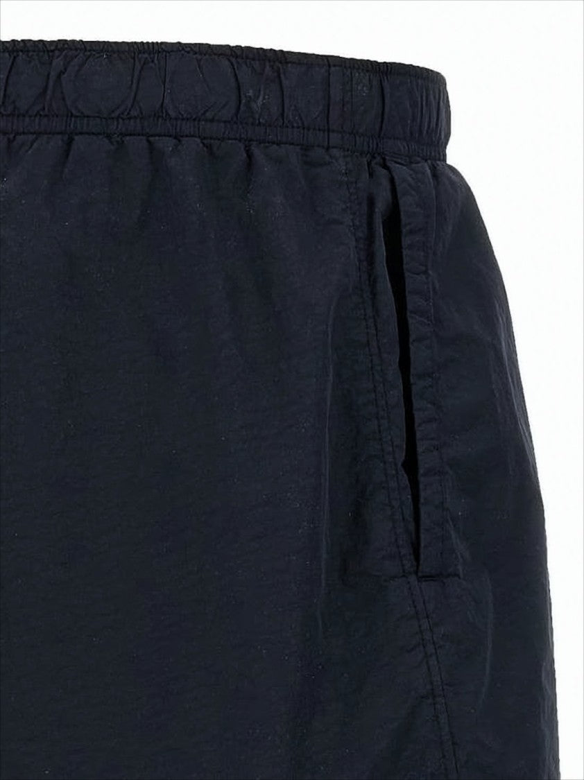 C.P. Company Blue Shorts With Elastic Waistband
