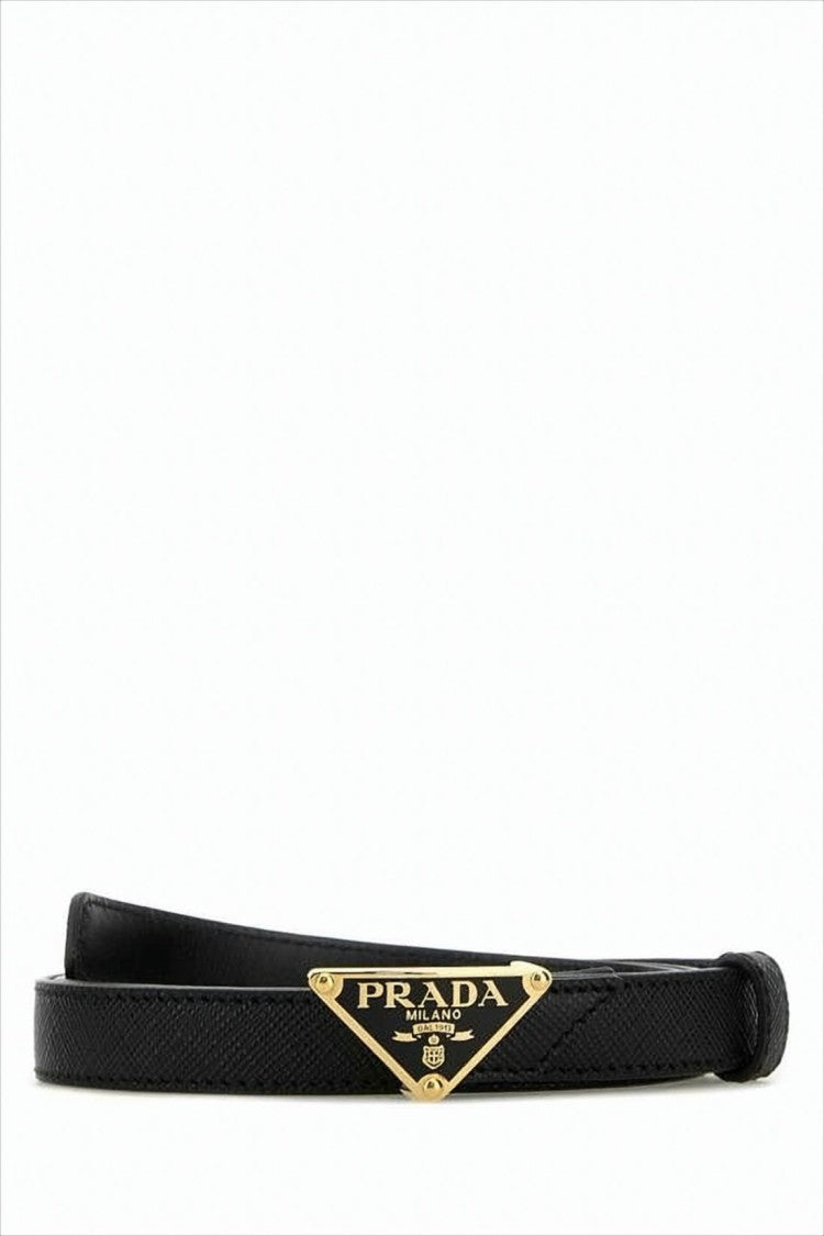 Prada Textured Leather Belt