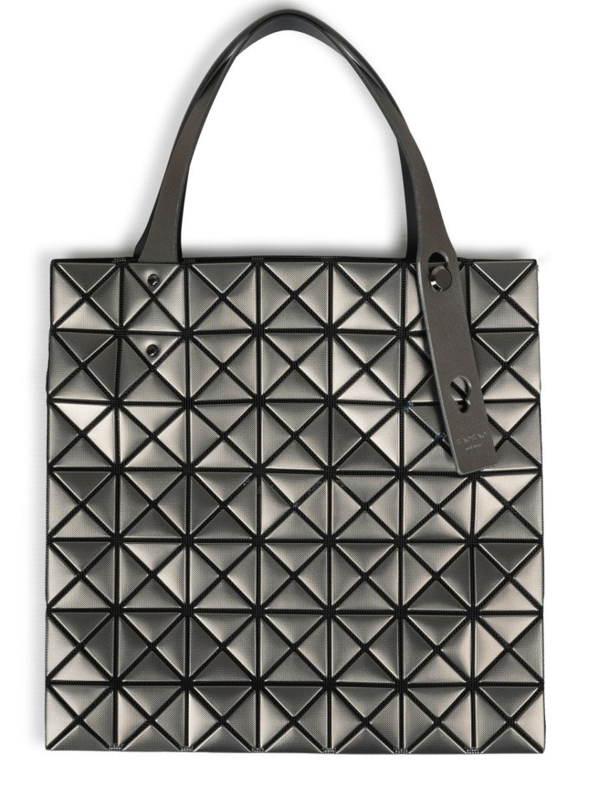 Bao Bao Issey Miyake Silver Platinum Polyester Tote Bag