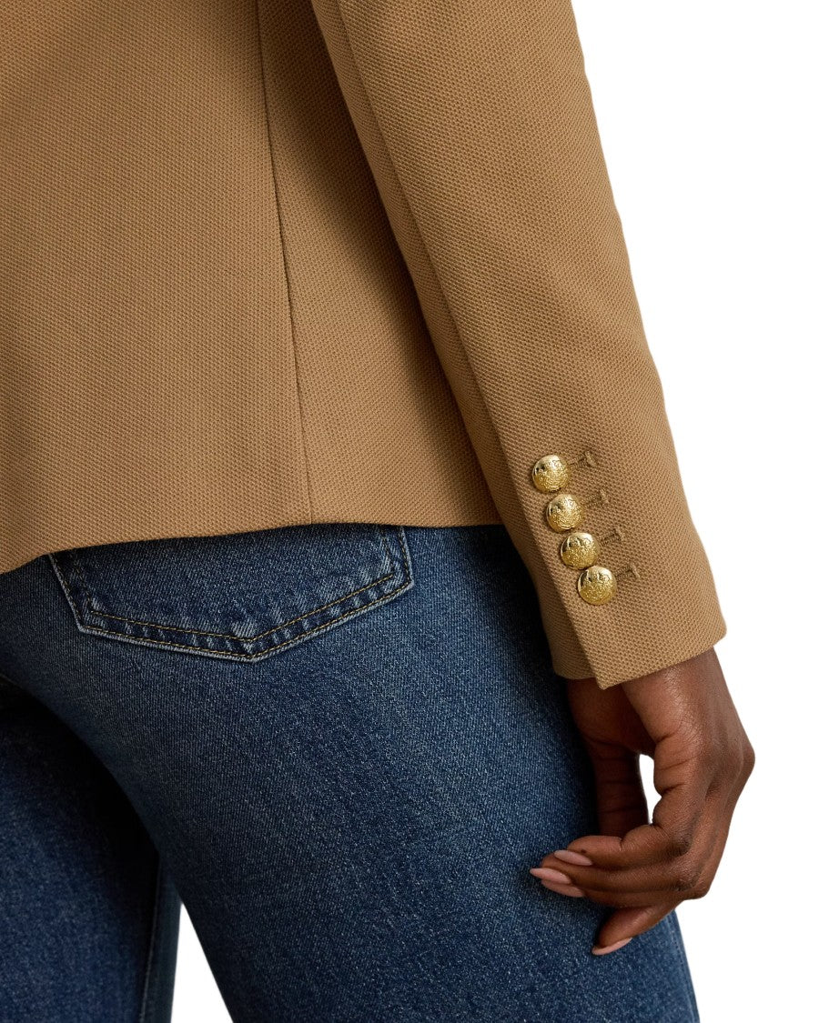 Lauren Ralph Lauren Anfisa-Lined Tailored Jacket In Classic Camel