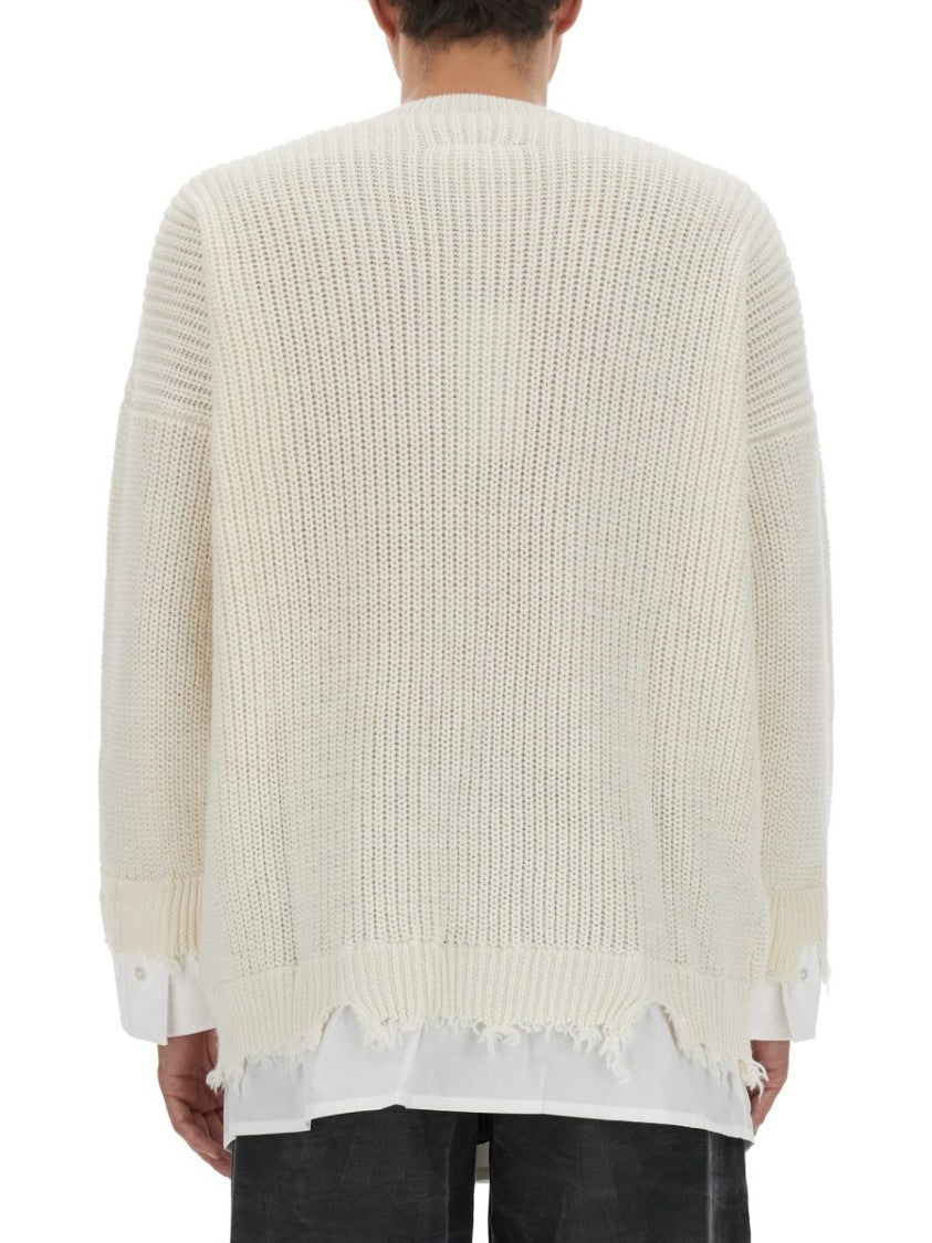 Mm6 By Maison Margiela Shirt Bottom Sweater
