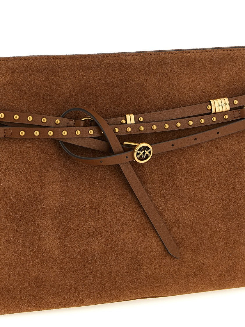 Pinko 'Belt' Large Shoulder Bag
