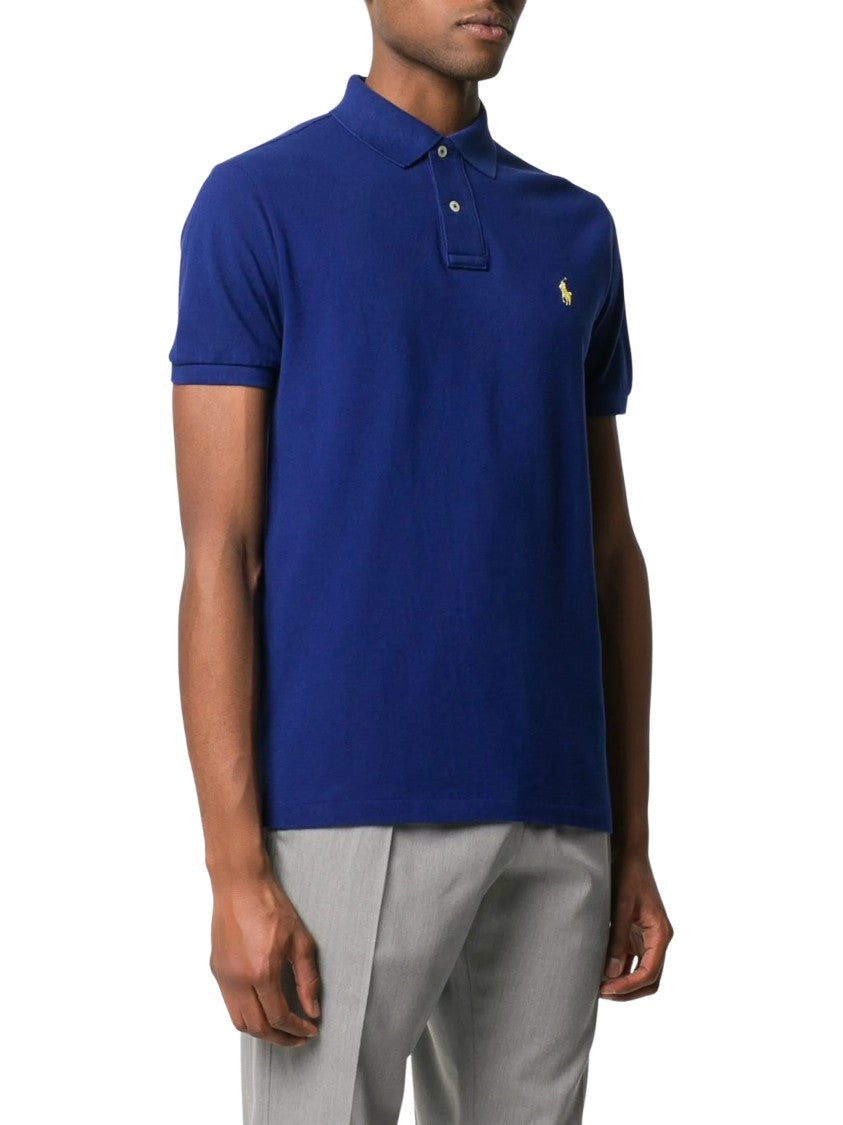 Polo Ralph Lauren Custom Slim Fit Cotton Piqué Polo Shirt
