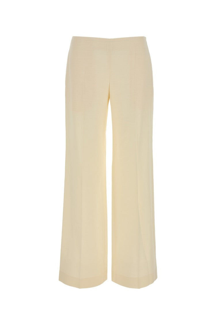 The Row High-Waisted Wide-Leg Trousers