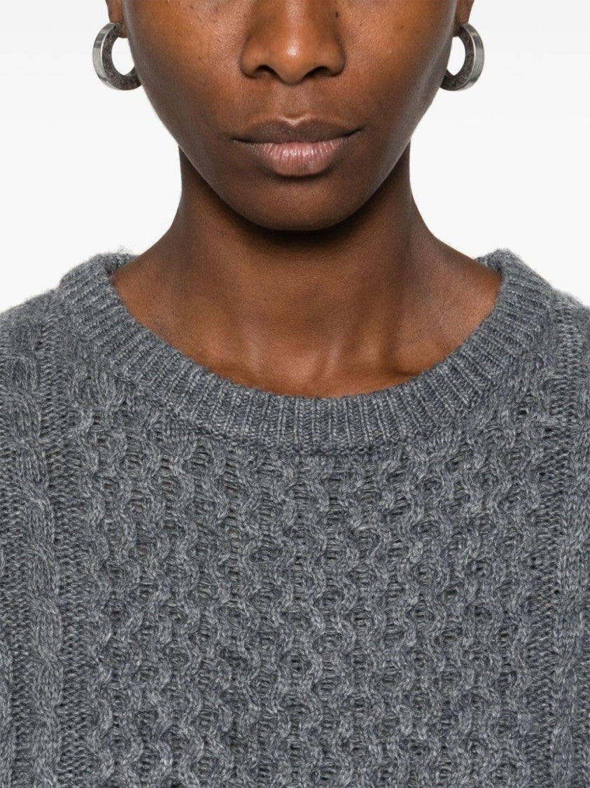 Staud Grey Aldrin Dress