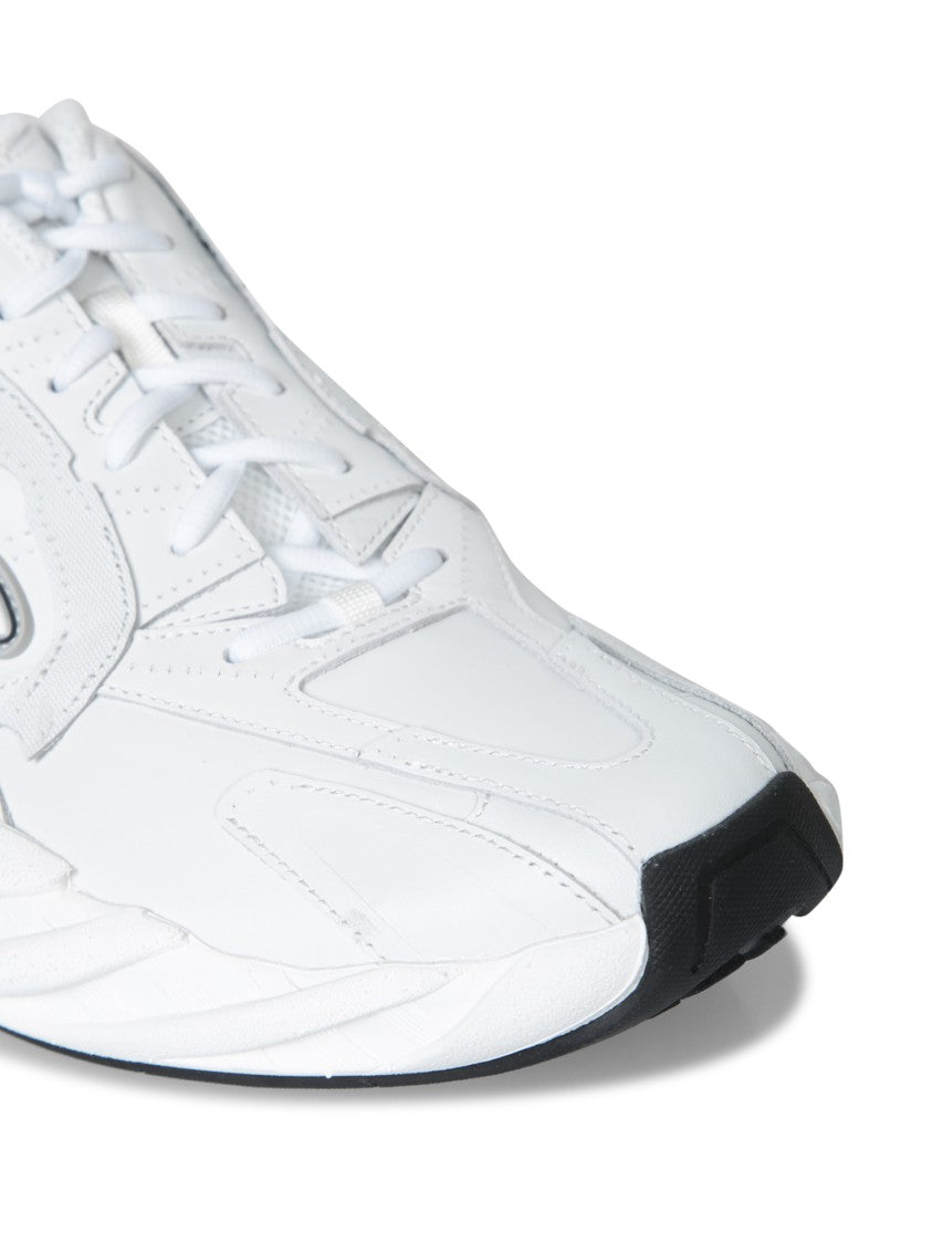 Balenciaga Low-Top Sneakers With Embossed Geometric Details