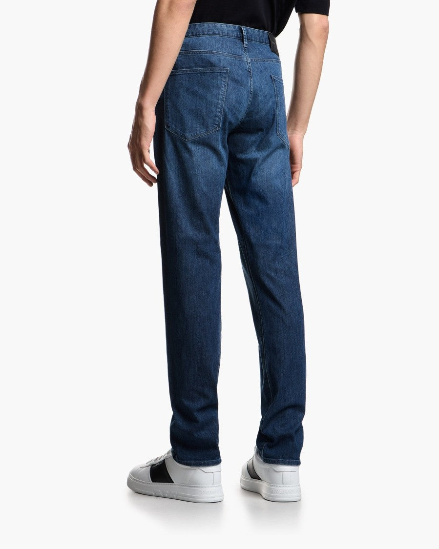 Emporio Armani Slim Fit Low Waist Jeans