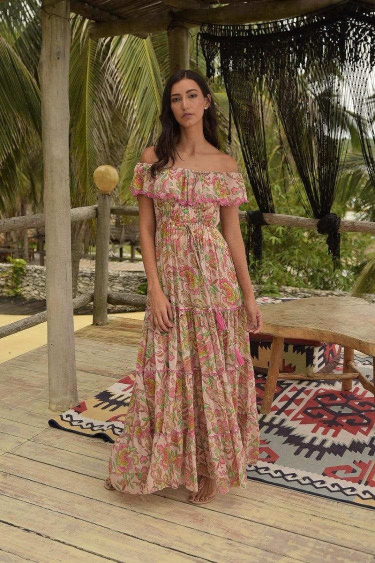 Miss June Karina Long Dress