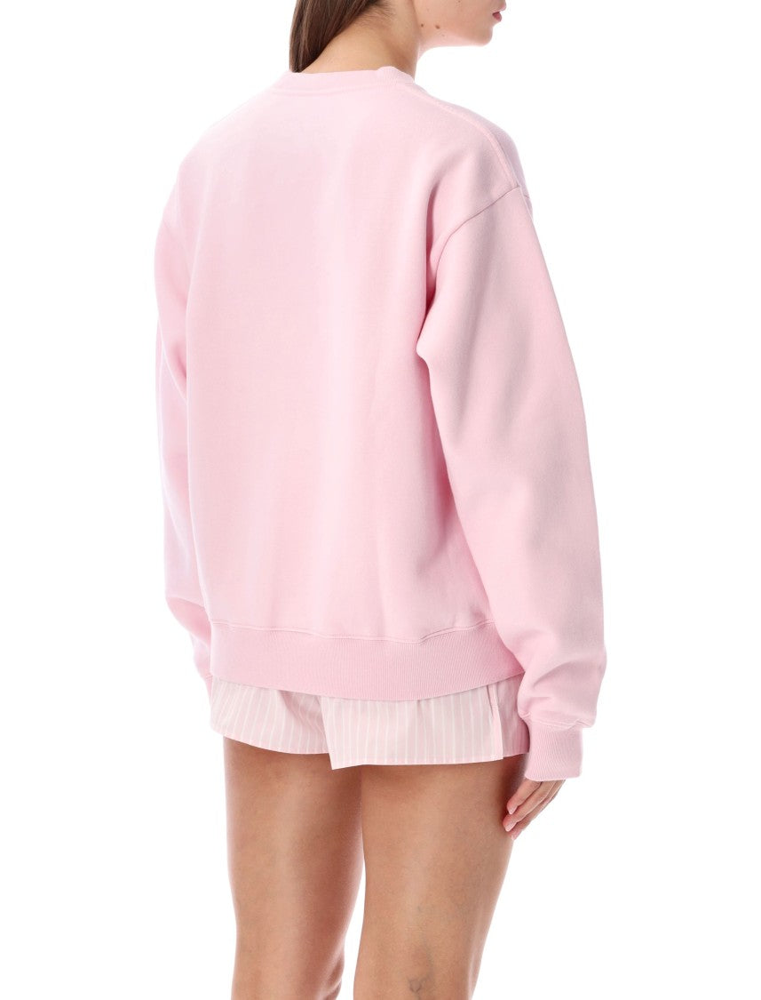 Sporty And Rich J'adore Pastel Pink Bold Typography Sweatshirt