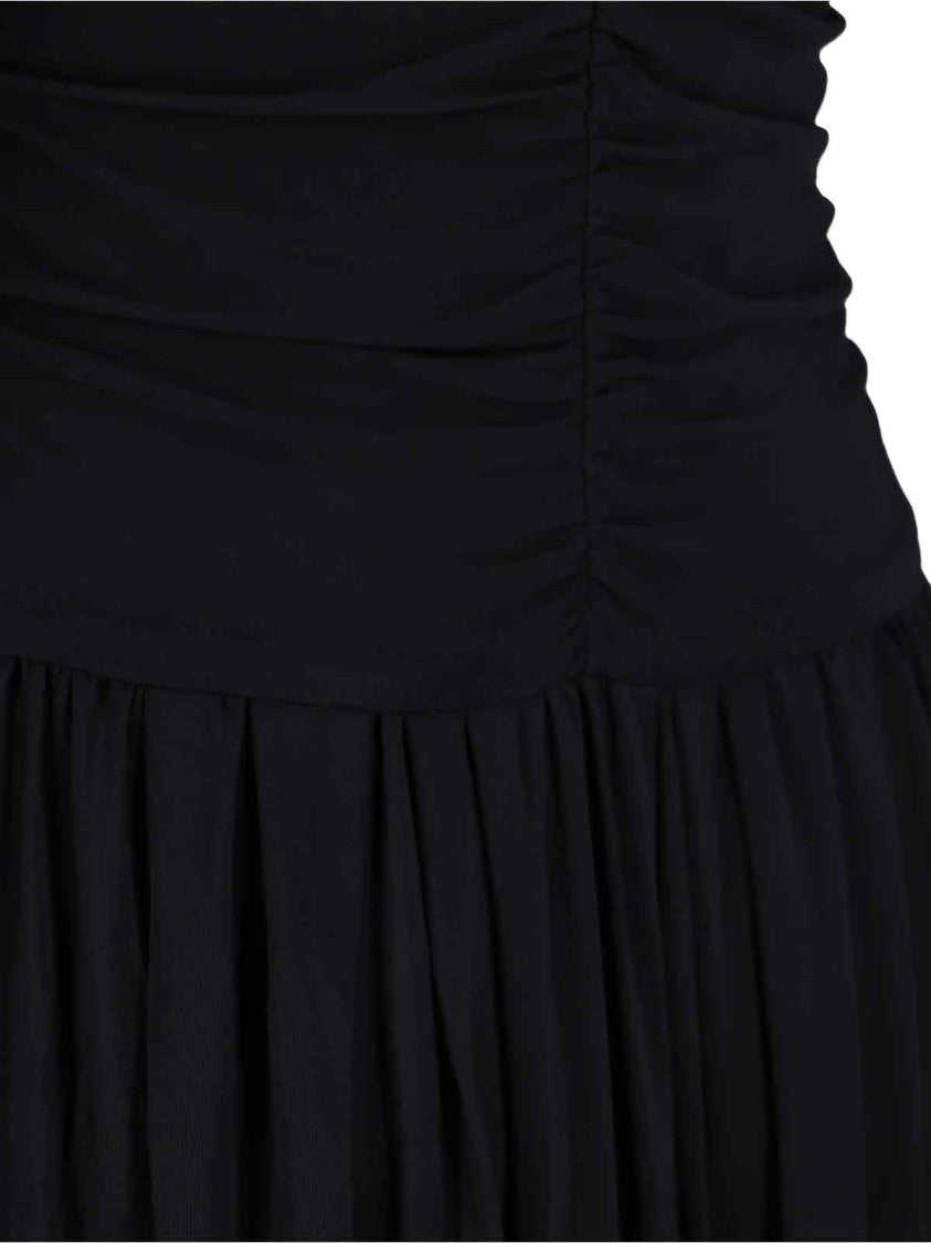 Isabel Marant Draped Maxi Dress – Black