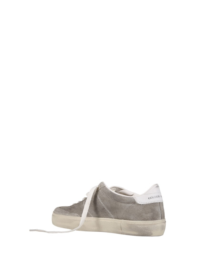 Golden Goose Soul-Star Suede Upper Hf Leather Tongue Leather Heel