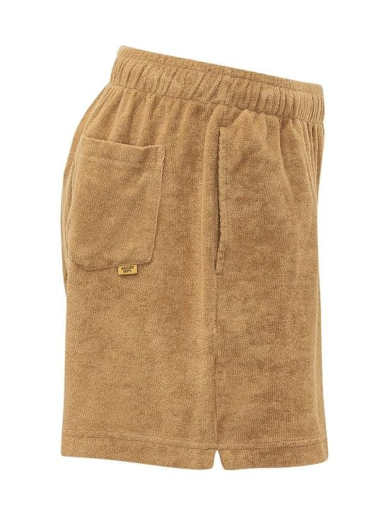 Gallery Dept. Brown Relaxed Fit Shorts With Elastic Waistband