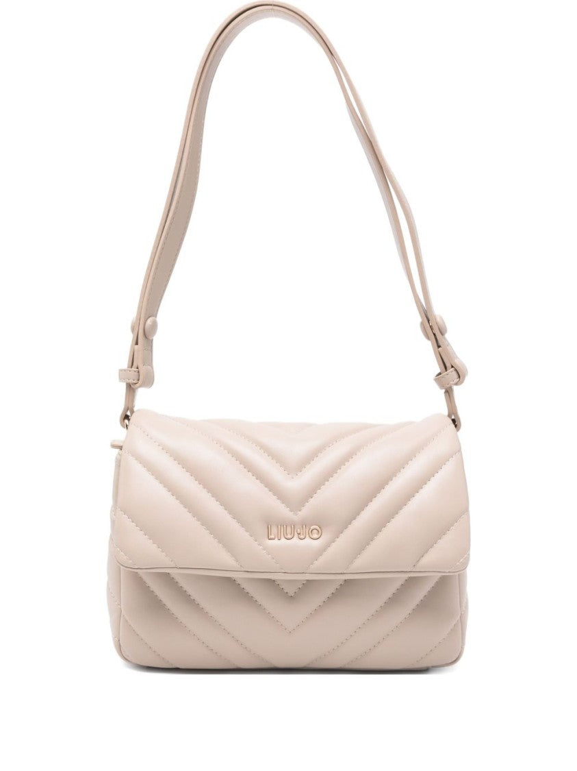 Liu Jo Chevron-Textured Shoulder Bag With Adjustable Strap