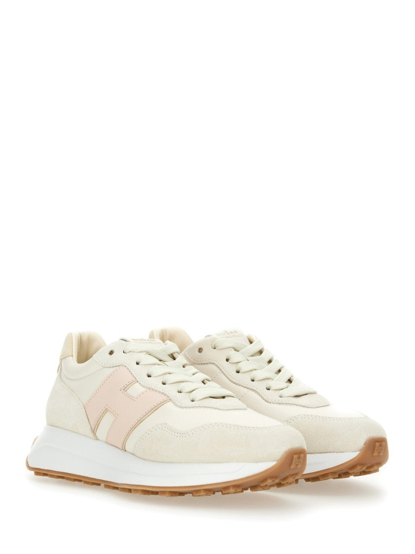 Hogan Low-Top Sneakers With Smooth