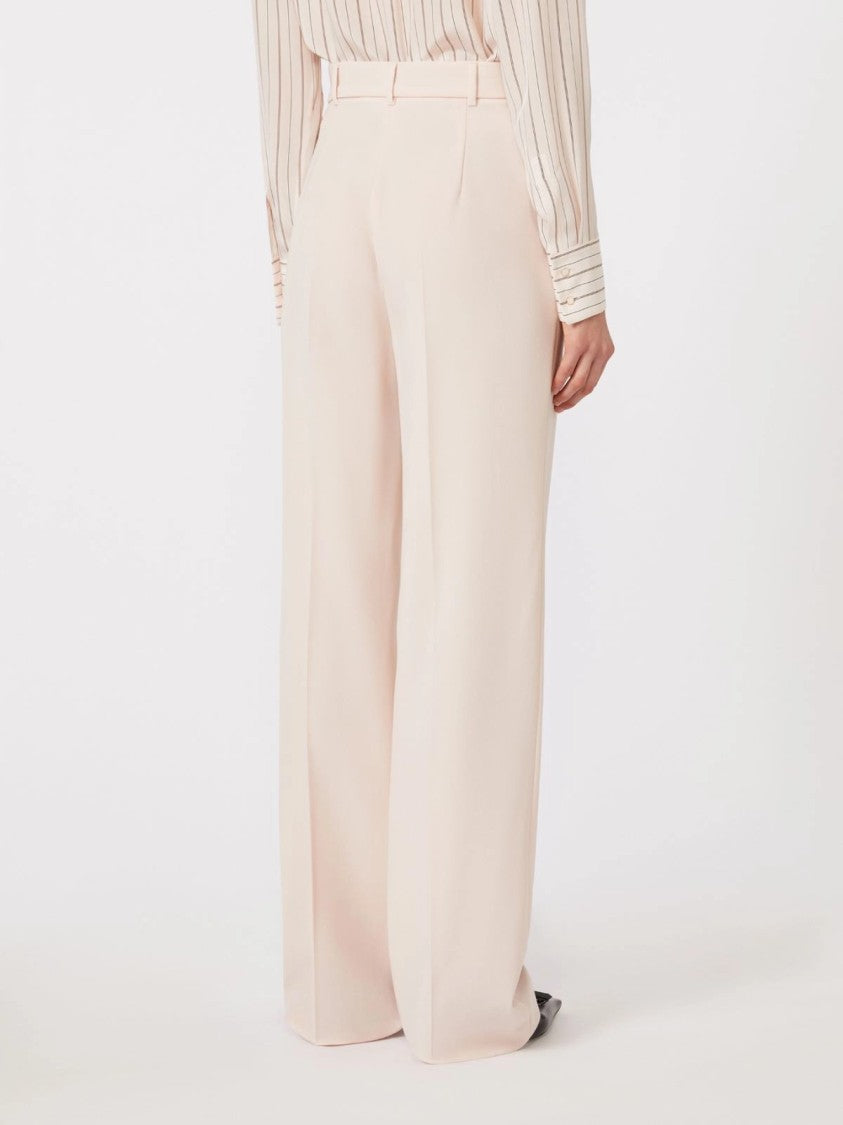 Max Mara Tailored Wide-Leg Trousers With High Waist