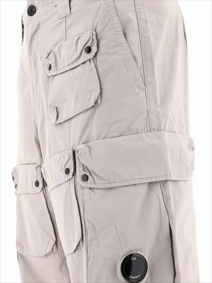 C.P. Company Relaxed-Fit Cargo Pants With Flap Pockets And Button Closure