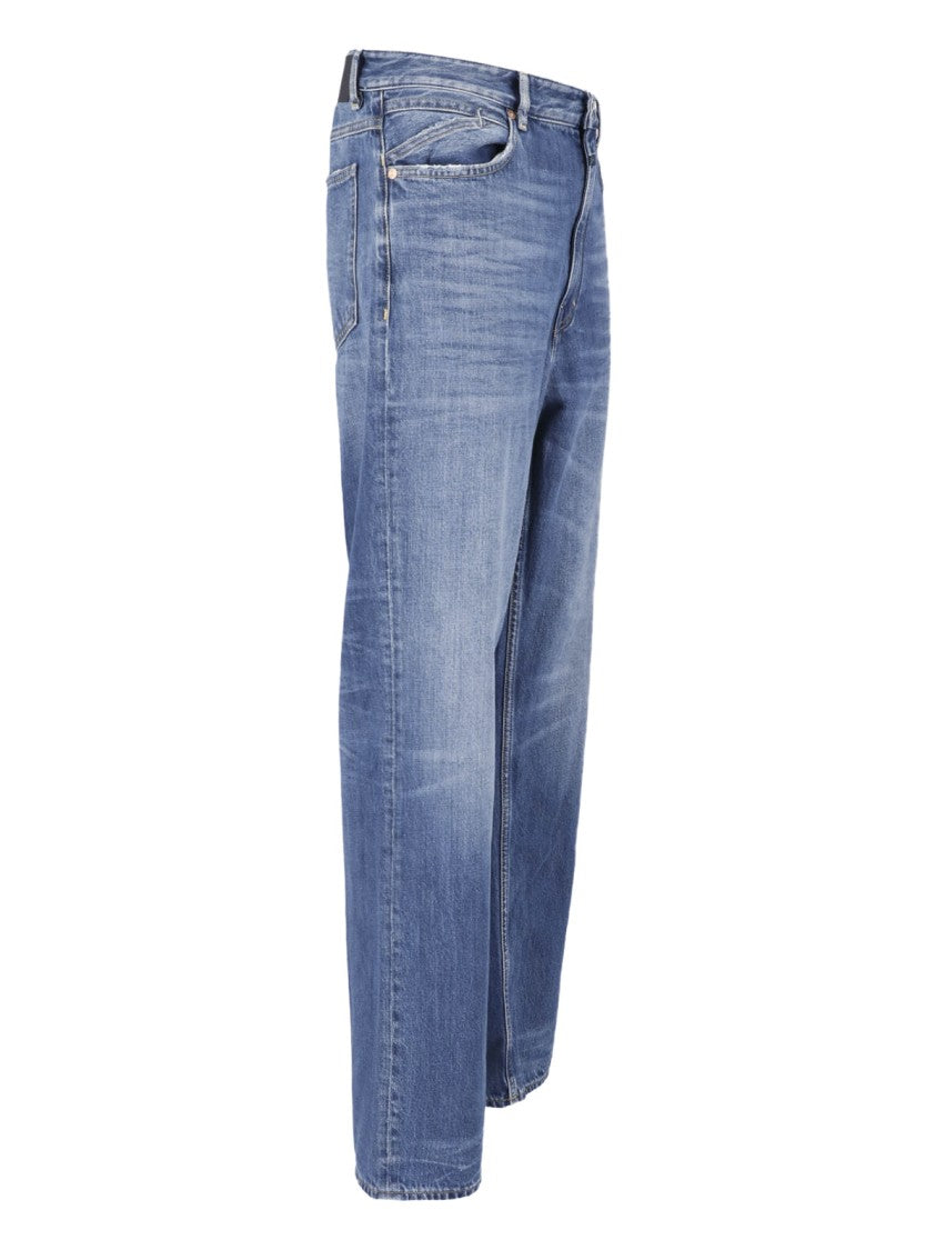 Closed Blue Springdale Straight-Leg Denim Jeans
