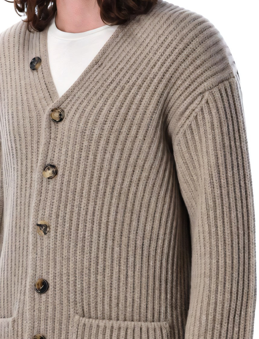 Bottega Veneta Wool And Cashmere Cardigan With V-Neckline