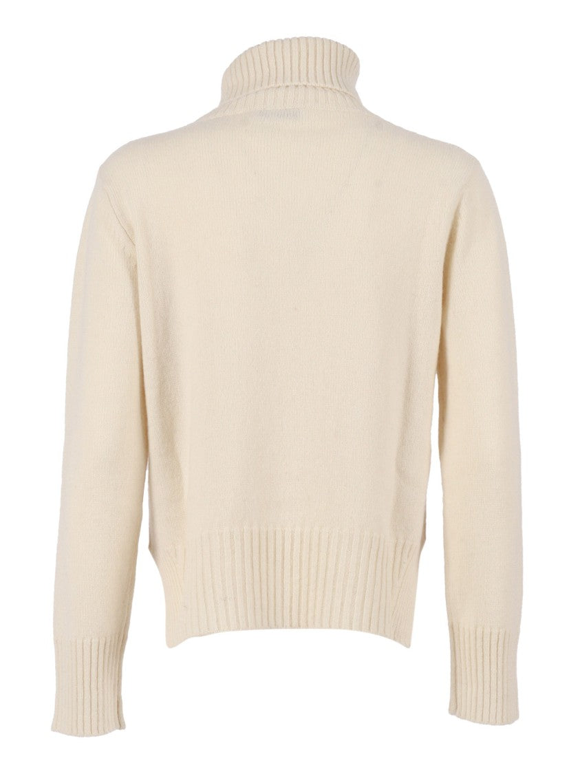 Kangra Cashmere Regular Fit Turtleneck Sweater With Ribbed Neckline