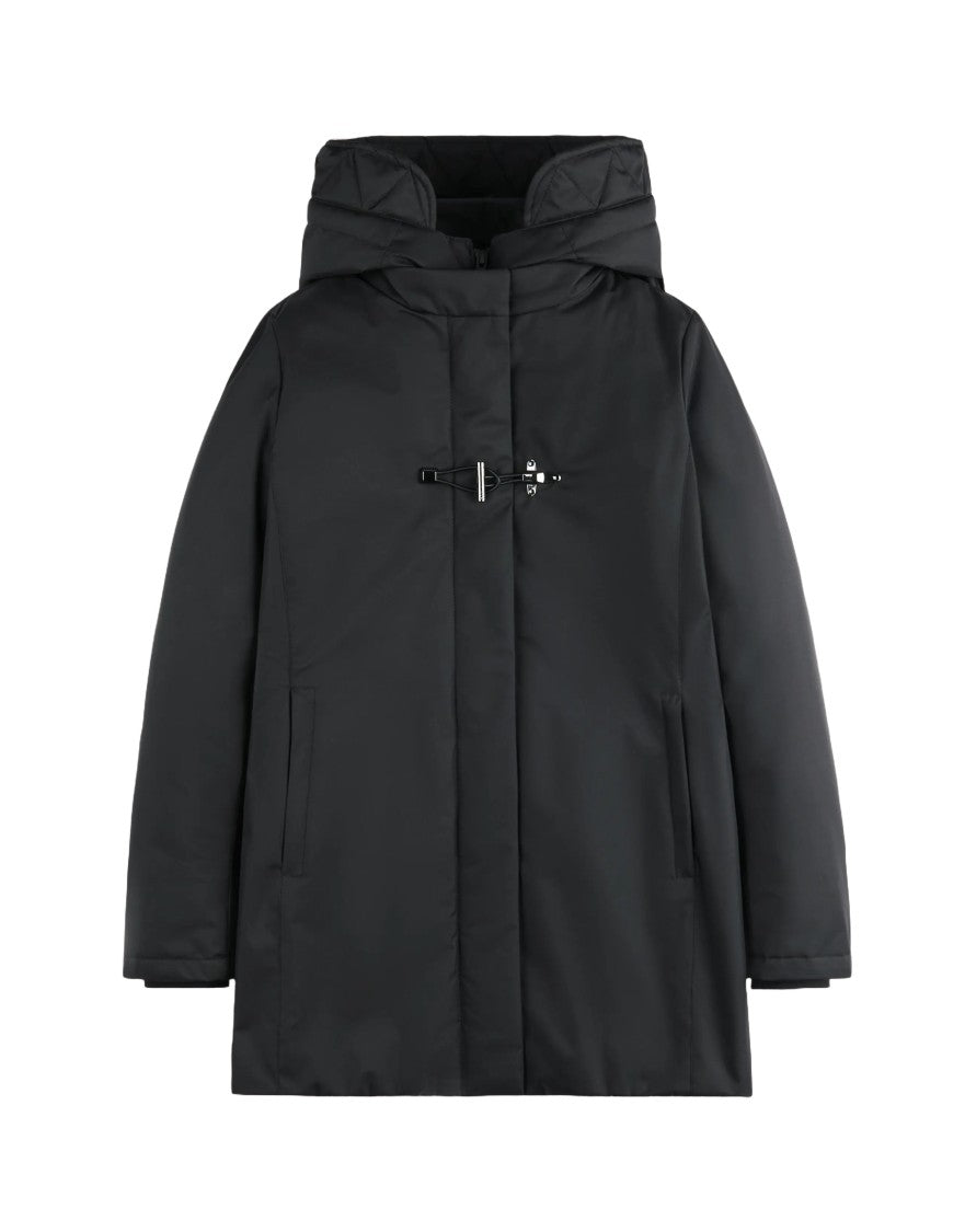 Fay Technical Toggle Coat With Distinctive Front Closure