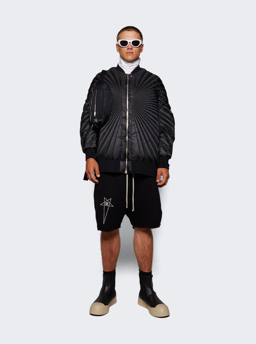 Rick Owens X Champion Woven Bumbag Black