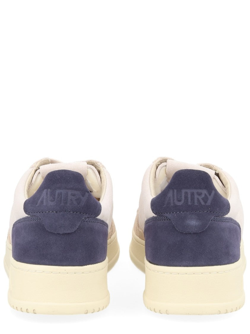 Autry Medalist Low Retro Suede Panels Sneakers
