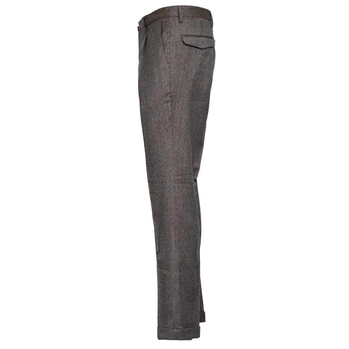 Briglia 1949 Chocolate Brown Wool Trousers
