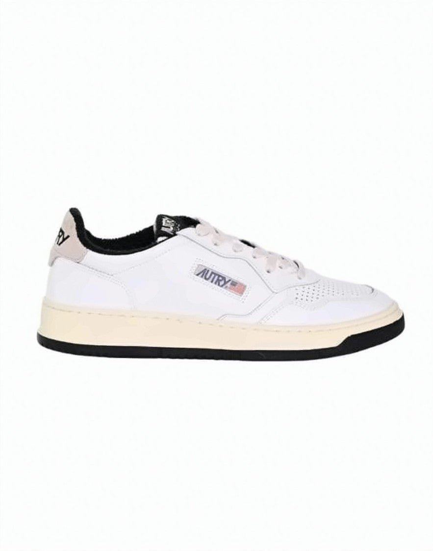 Autry Low-Top Sneakers With Suede Accents And Retro Vibes