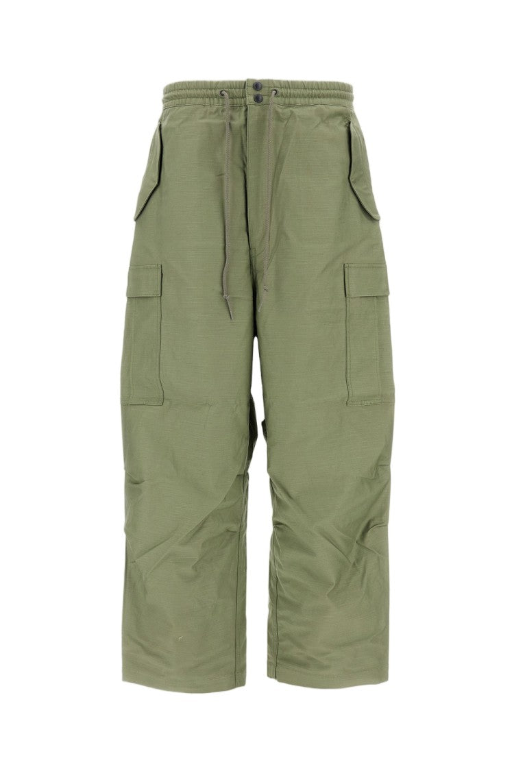 Junya Watanabe Utilitarian Cargo Pants In Technical Fabric