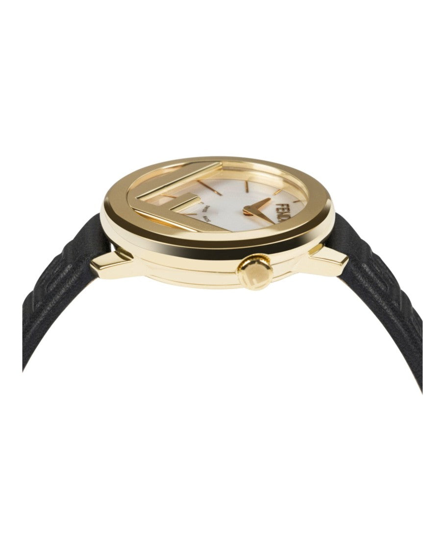 Fendi F Is  Leather Watch