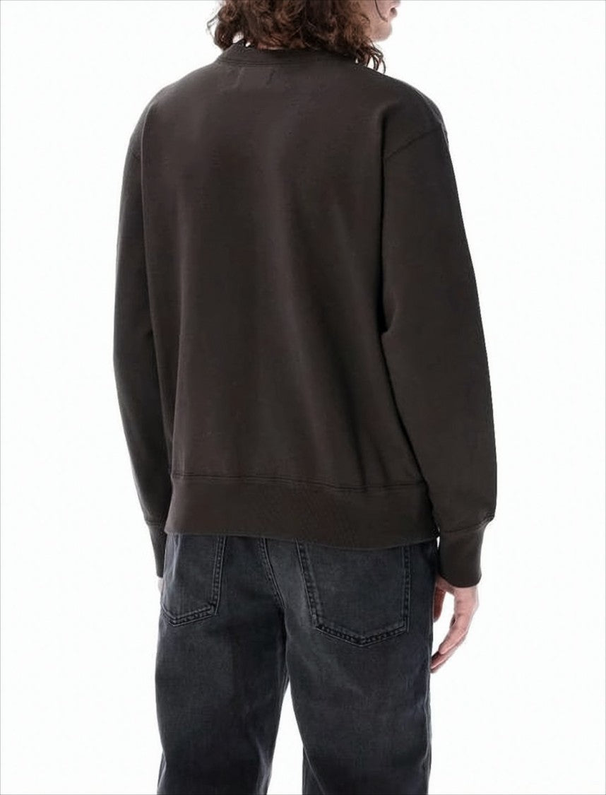 Isabel Marant Relaxed-Fit Long-Sleeve Sweatshirt With Embroidered Detail