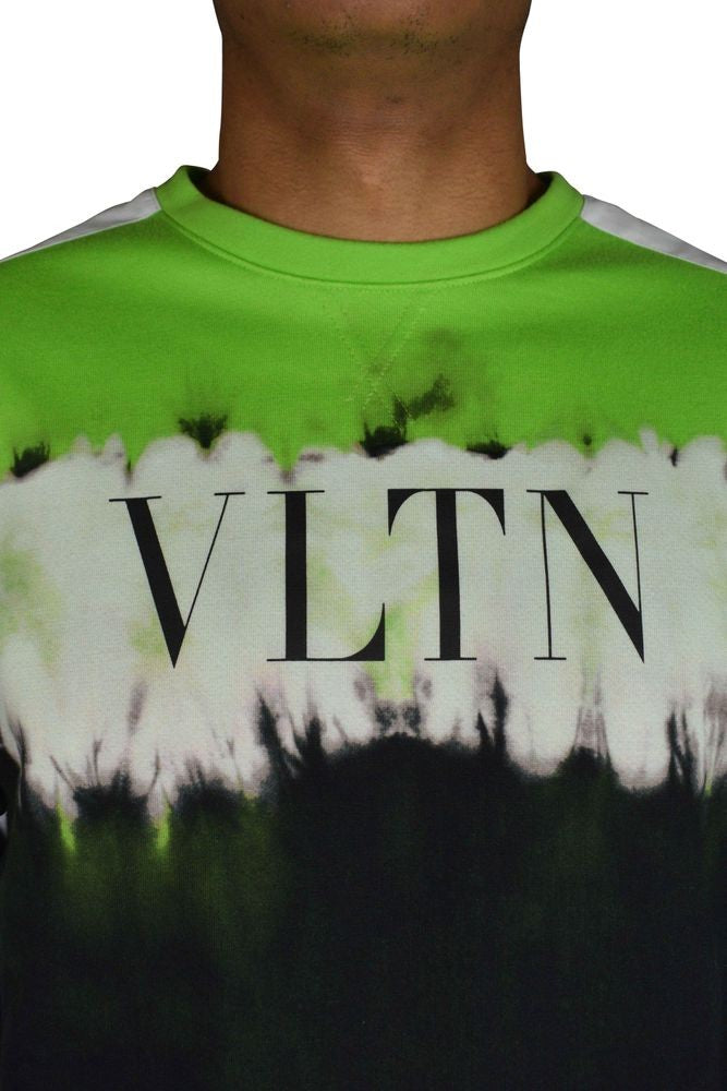 Valentino Garavani Tie-Dye Effect Valentino Garavani Long Sleeve Sweater