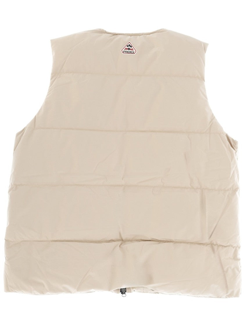 Pyrenex Light Beige Solace Recycled Polyester Vest