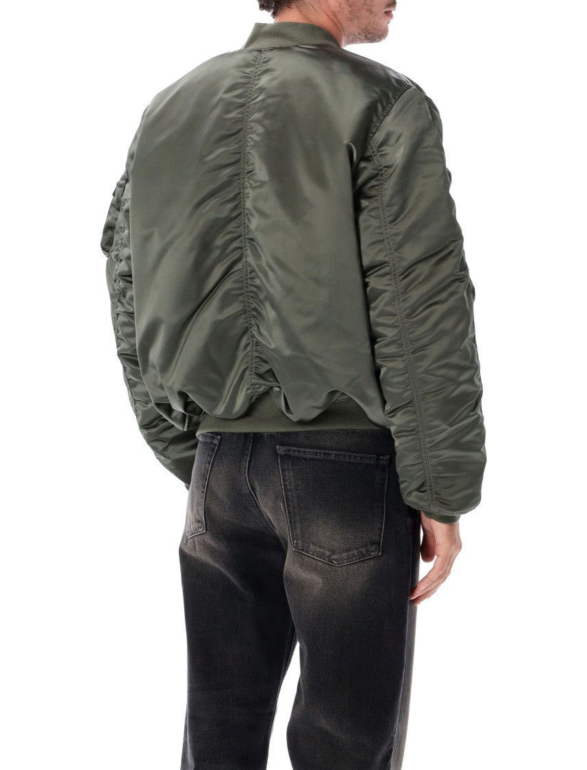 Alpha Industries Shiny Ma-1 Uv Utility Bomber Jacket
