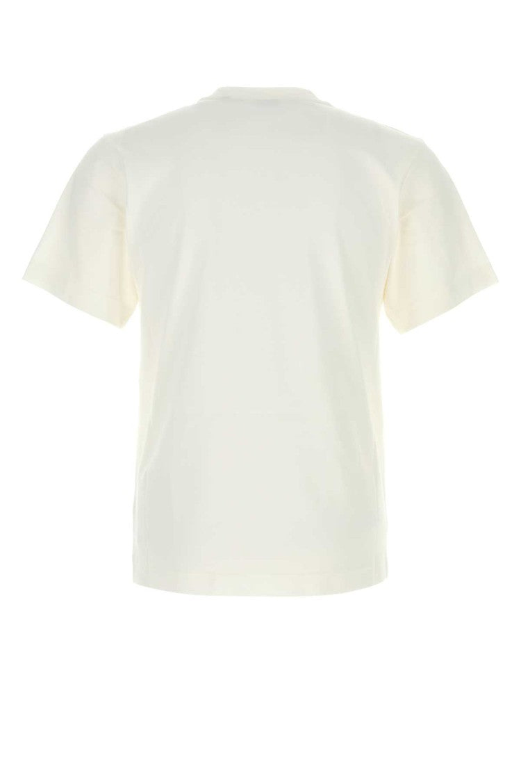 Burberry White Cotton T-Shirt