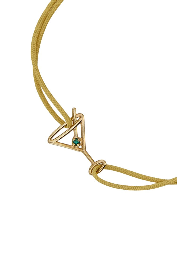 Aliita Martini Esmeralda Cord Bracelet