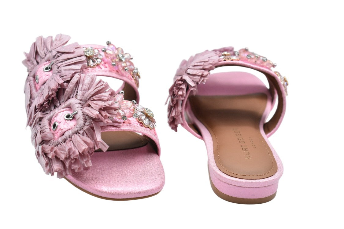 Kurt Geiger Pink Laced Chic Versatile Low Shoes