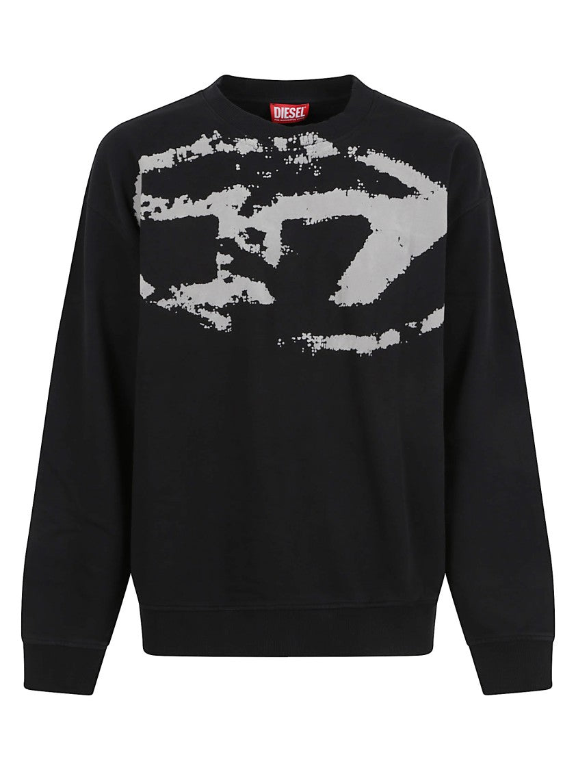 Diesel Brushed Cotton Jersey Sweatshirt
