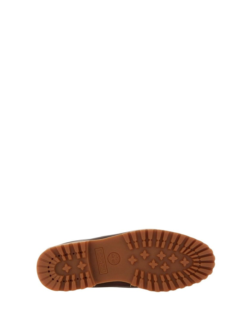 Timberland Burgundy Leather Boat Shoes