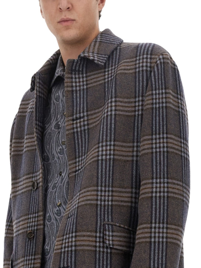Etro Timeless Plaid Coat