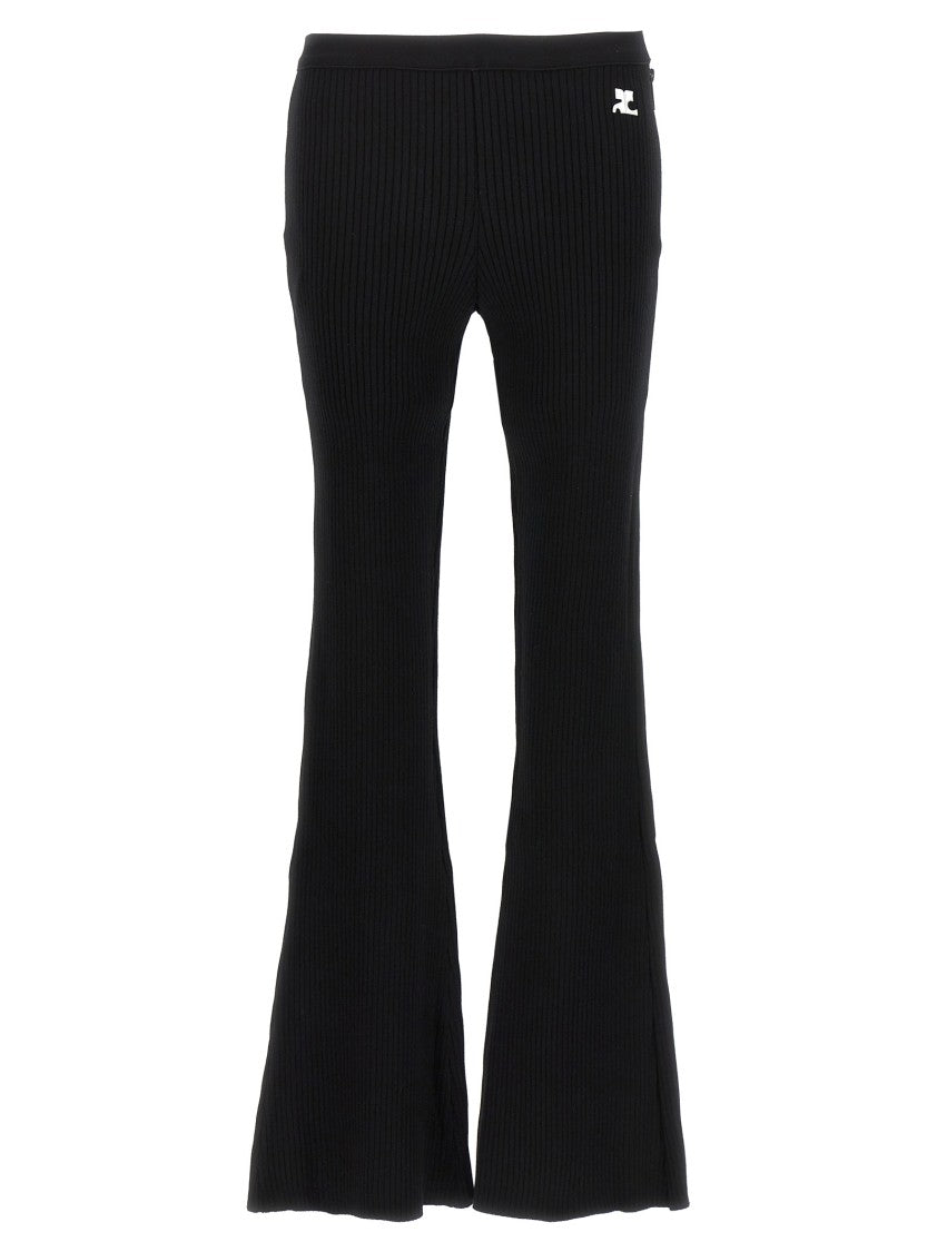 Courrèges 'Reedition Rib Knit' Pants