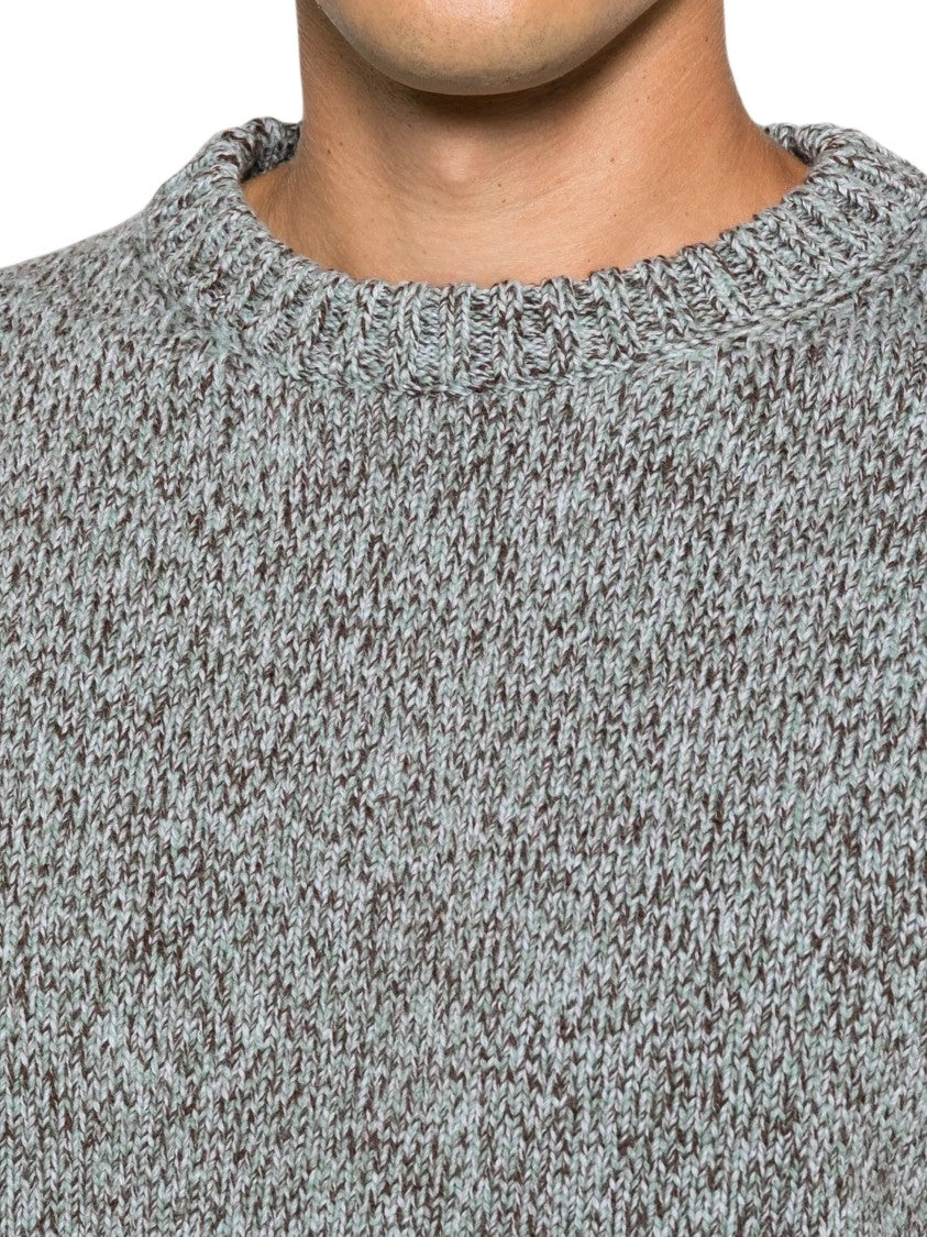 Doppiaa Marl-Knit Crew-Neck Sweater
