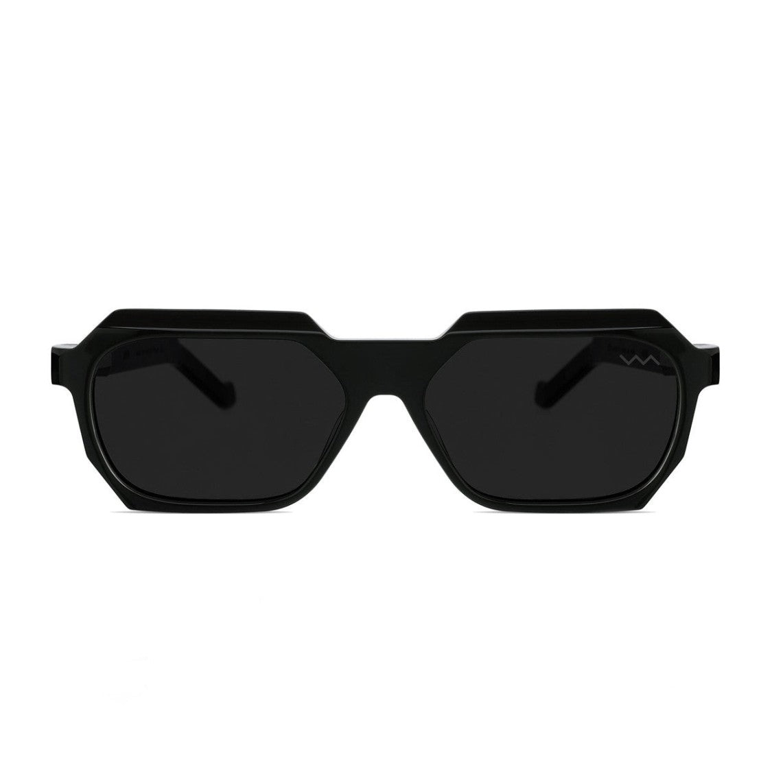 Vava Black Wl0004 White Label Bio-Acetate Geometric Sunglasses