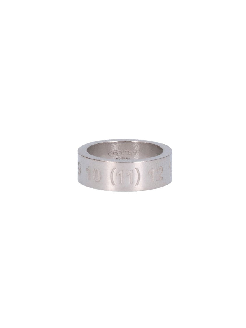 Maison Margiela "Numeric" Ring – Silver