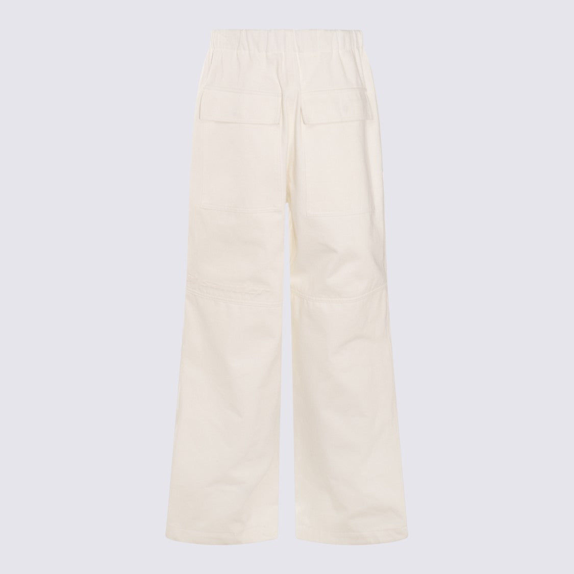 Jil Sander Straight-Leg Trousers With High Waist And Seam Detail