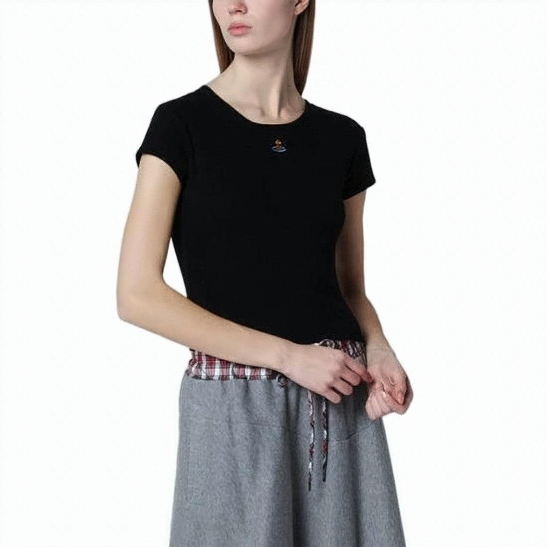 Vivienne Westwood Fitted Short-Sleeve T-Shirt With Emblem